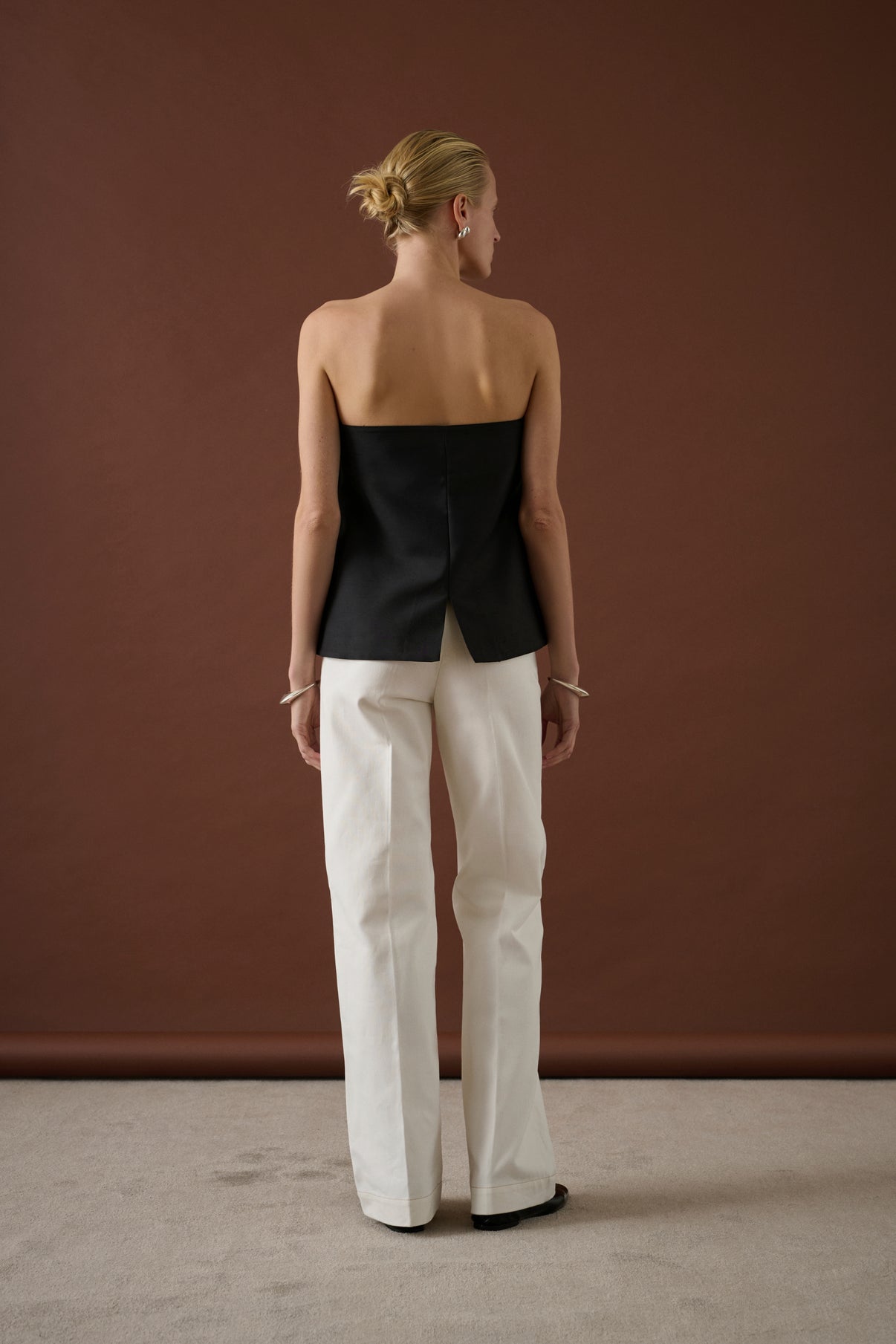 Top Ida - Noir - Laine - Femme vue 4