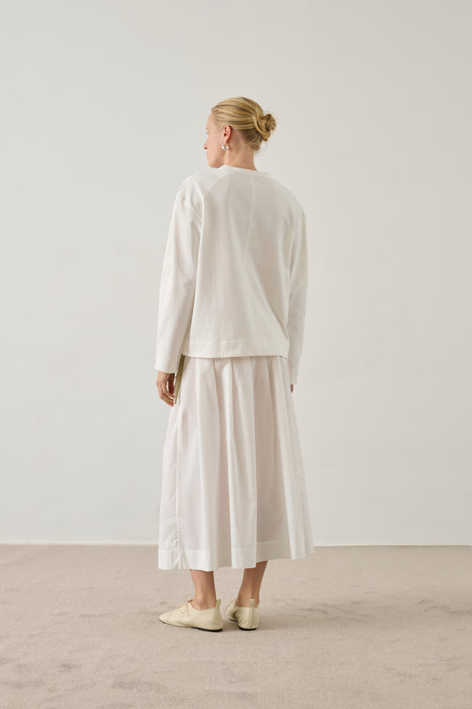 Tee-Shirt Bocca - Blanc Cassé - Coton - Femme