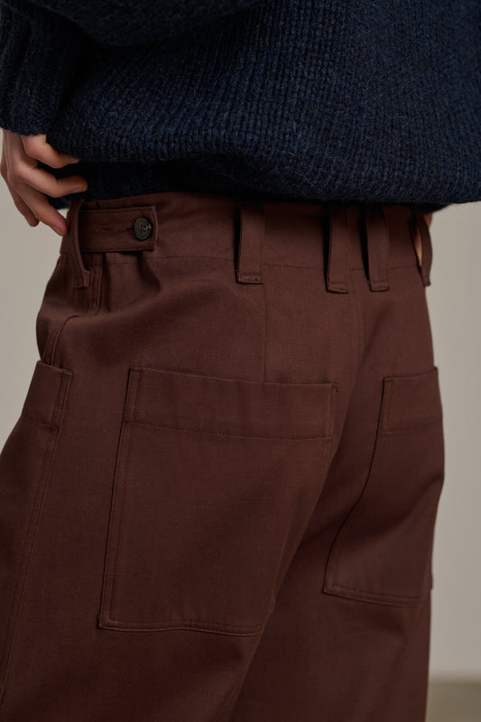 THABOR BROWN TROUSERS