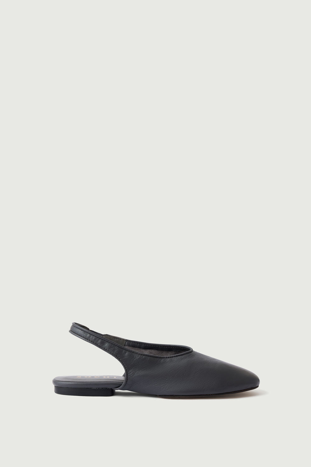 Slingbacks Emmett - Gris Anthracite - Cuir - Femme vue 4