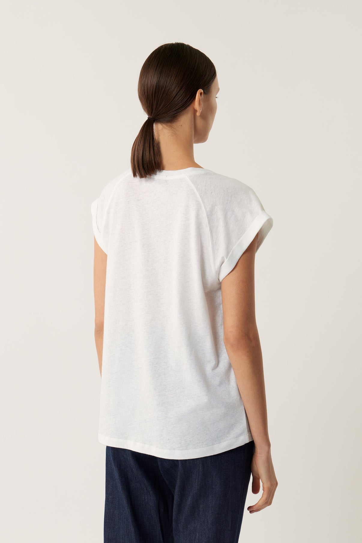 VALENTINA WHITE TEE-SHIRT vue 4