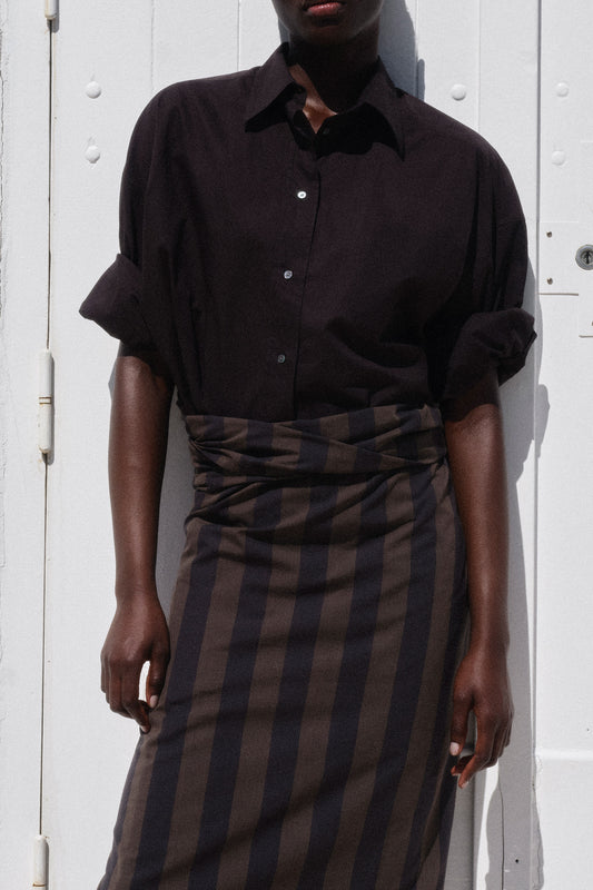 Pareo Pareo - Chocolat - Coton - Femme